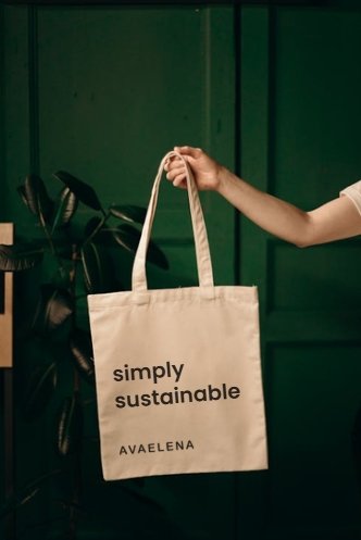 Simply Sustainable - Reusable Cotton Tote - Image 2